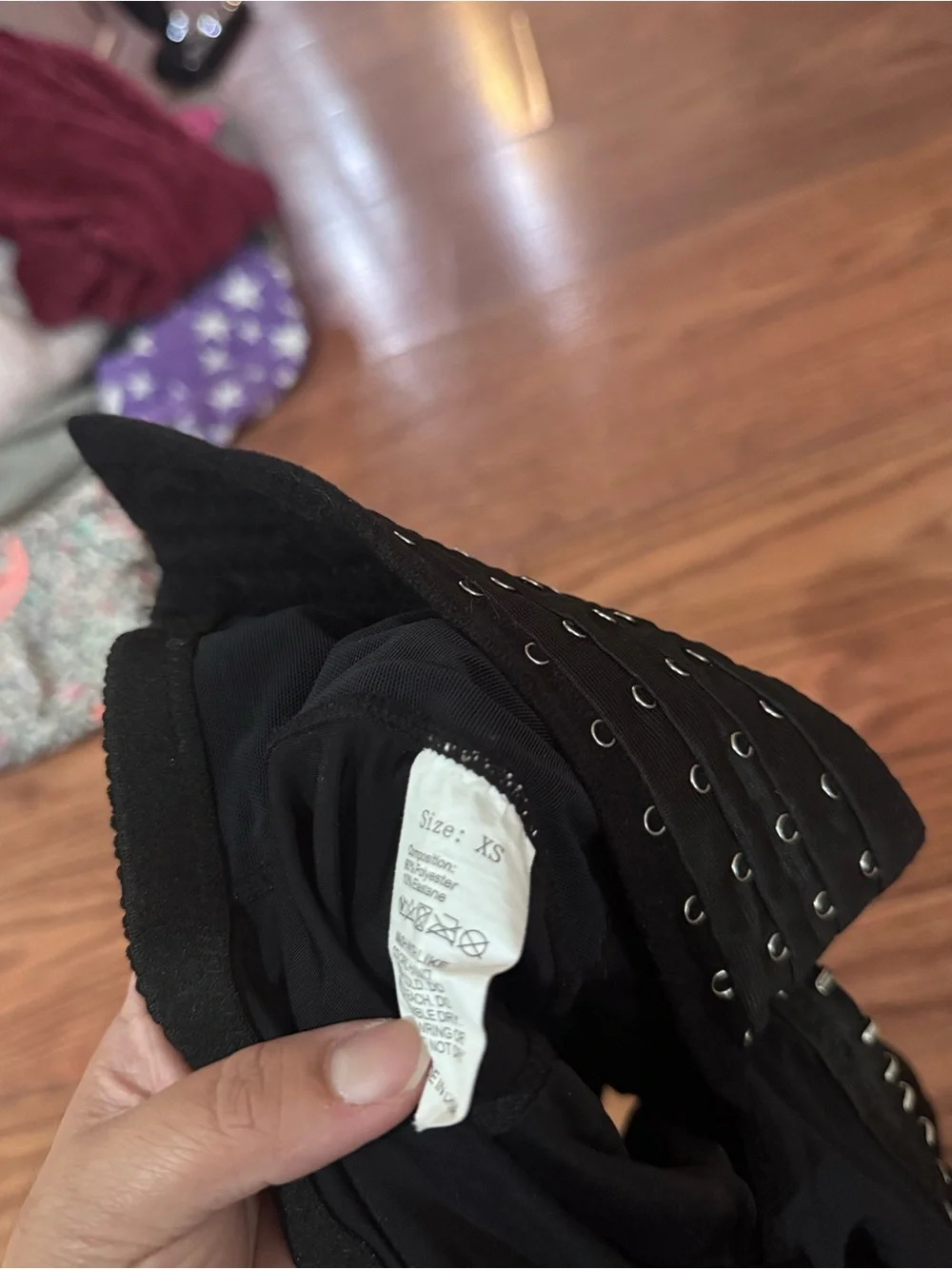 High-Waist Black Shapewear Compression Shorts